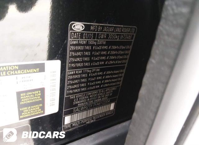 SALWR2TF7FA612204 2015 Land Rover Range Rover photo no. 9