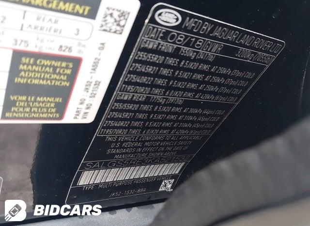 SALGS5RE3KA521532 2019 Land Rover Range Rover photo no. 9