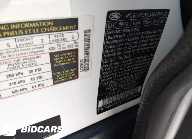 SALGR2KF3GA309542 2016 Land Rover Range Rover photo no. 9