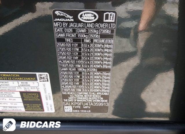 SALKP9FU4TA359913 2026 Land Rover Range Rover photo no. 9