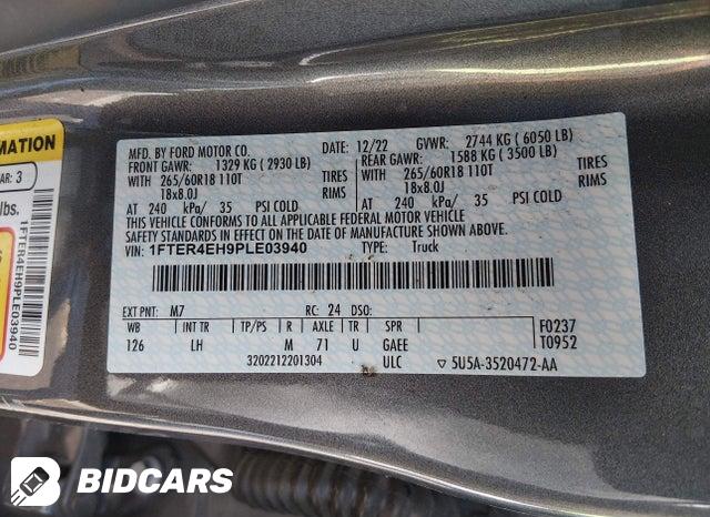 1FTER4EH9PLE03940 2023 Ford Ranger photo no. 9