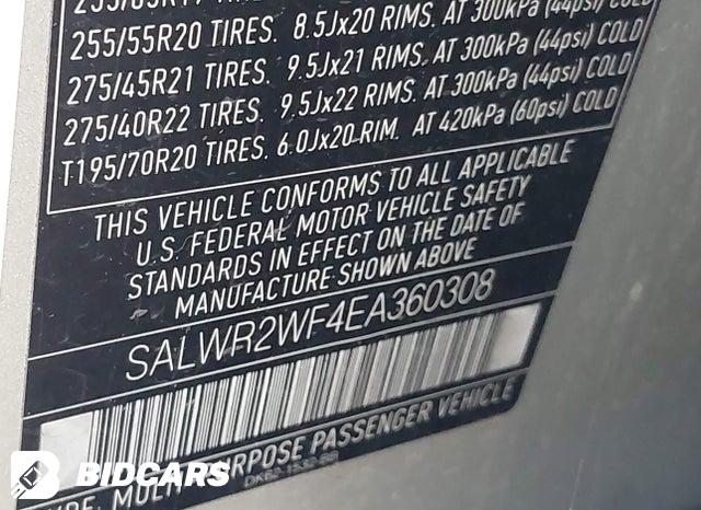 SALWR2WF4EA360308 2014 Land Rover Range Rover photo no. 9