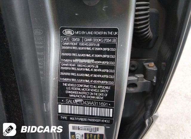 SALME1D43AA311691 2010 Land Rover Range Rover photo no. 9