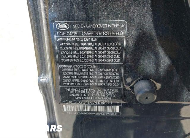 SALSD25496A904011 2006 Land Rover Range Rover photo no. 9