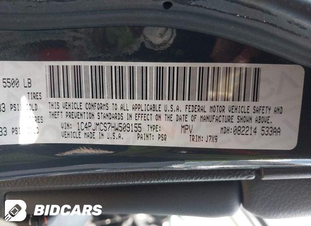 1C4PJMCS7HW509155 2017 Jeep Cherokee photo no. 9