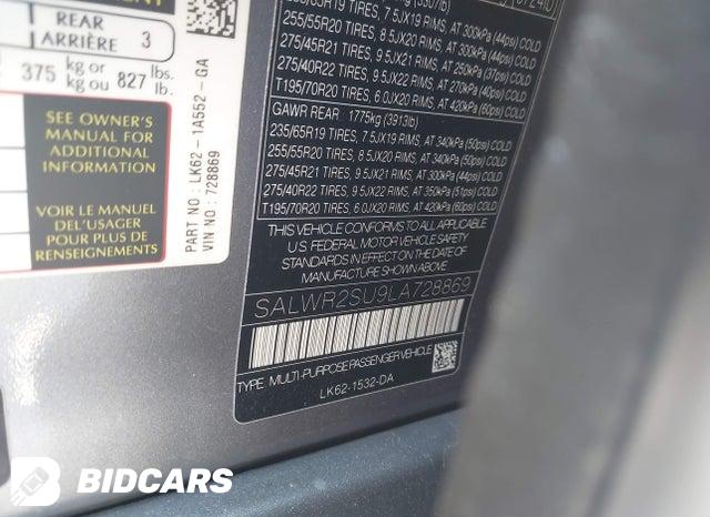 SALWR2SU9LA728869 2020 Land Rover Range Rover photo no. 9
