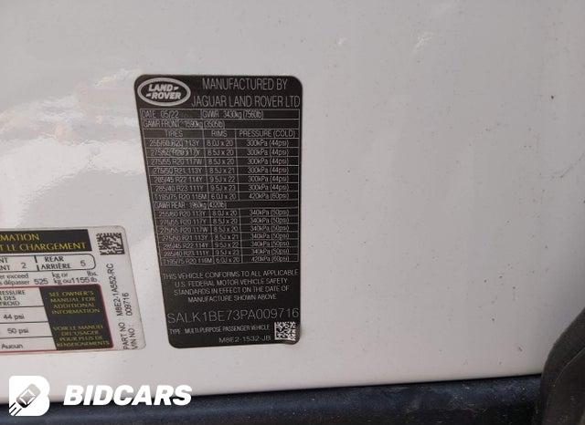 SALK1BE73PA009716 2023 Land Rover Range Rover photo no. 9