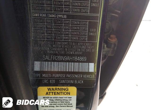 SALFR2BN9AH184869 2010 Land Rover LR2 photo no. 9