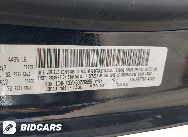 1C4NJCEAXGD776595 2016 Jeep Compass photo no. 9