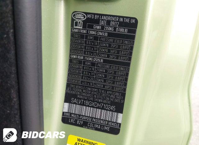SALVT1BGXDH710245 2013 Land Rover Range Rover photo no. 9