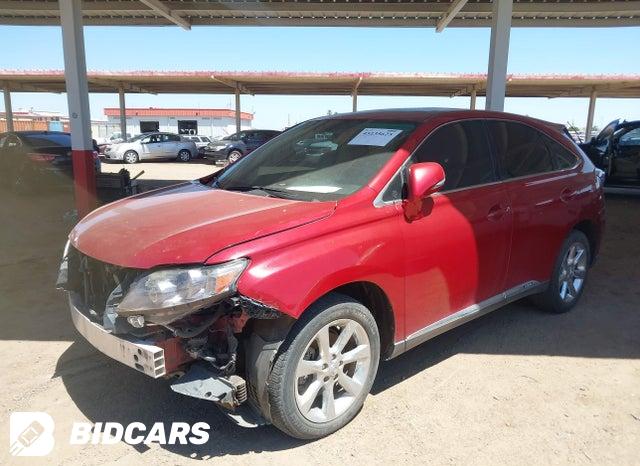 JTJZB1BA7C2006364 2012 Lexus RX photo no. 2