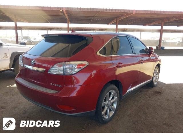JTJZB1BA7C2006364 2012 Lexus RX photo no. 4