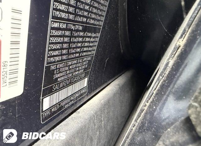 SALWR2VF1GA552189 2016 Land Rover Range Rover photo no. 8