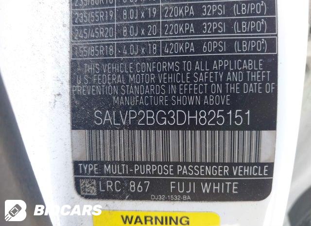 SALVP2BG3DH825151 2013 Land Rover Range Rover photo no. 9