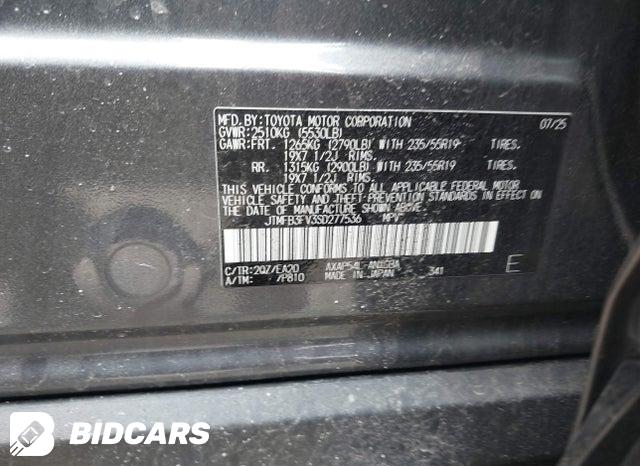 JTMFB3FV3SD277536 2025 Toyota Rav4 Plug-In Hybrid photo no. 9