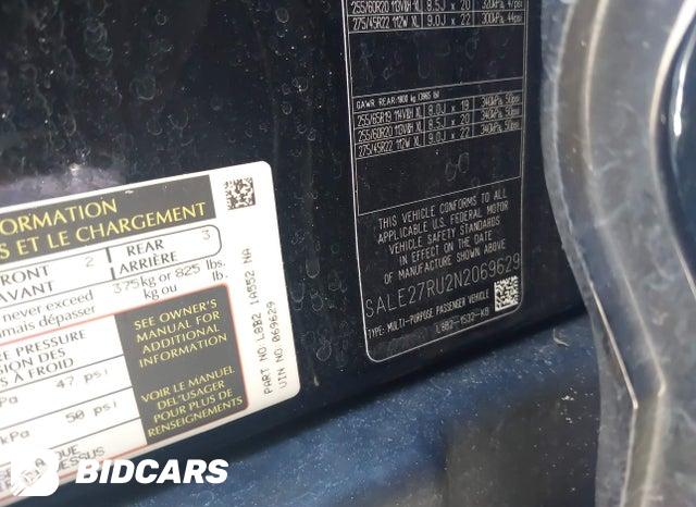 SALE27RU2N2069629 2022 Land Rover Defender photo no. 9