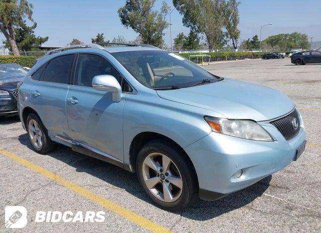 2T2BK1BAXCC151738 2012 Lexus RX photo no. 1