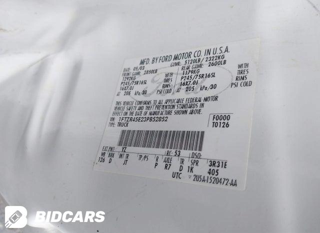 1FTZR45E23PB52852 2003 Ford Ranger photo no. 9