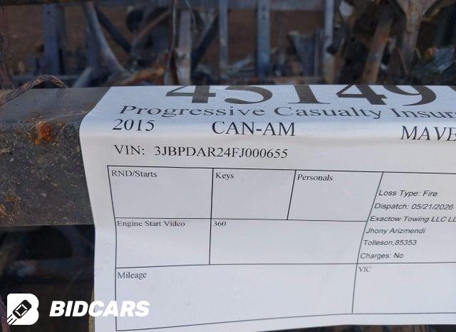 3JBPDAR24FJ000655 2015 Can-Am Maverick photo no. 10