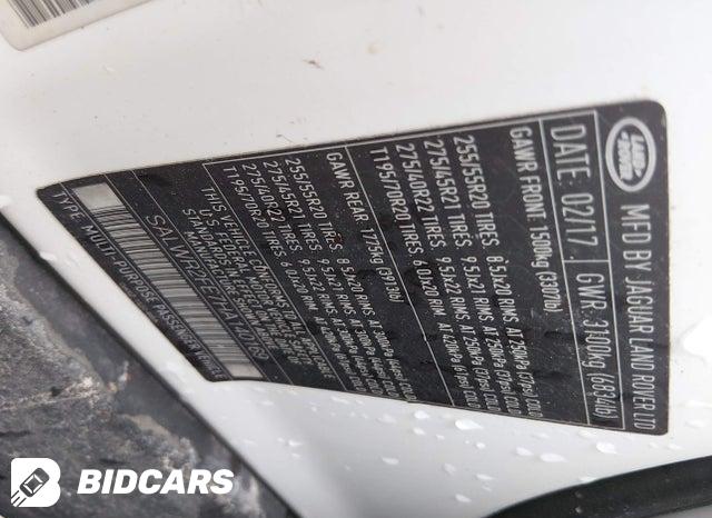SALWR2FE7HA140169 2017 Land Rover Range Rover photo no. 9