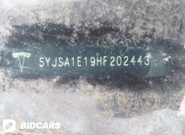 2017 Tesla MODEL S — VIN 5YJSA1E19HF202443, şəkil 9