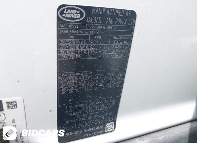 SALRT2EX2P2472398 2023 Land Rover Discovery photo no. 9