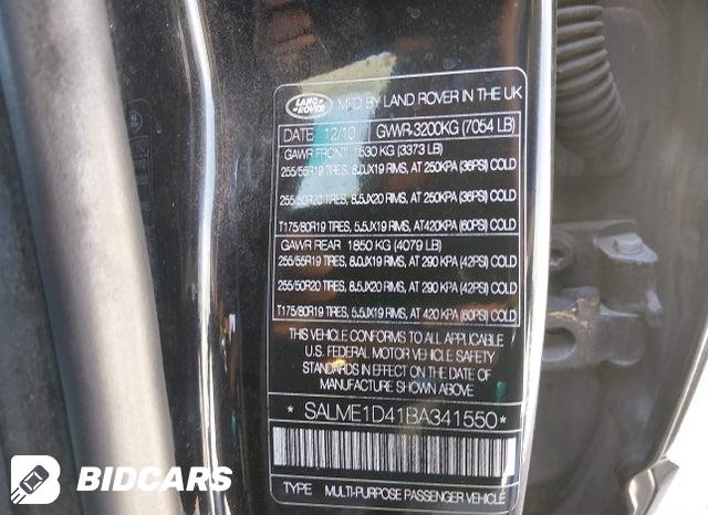 SALME1D41BA341550 2011 Land Rover Range Rover photo no. 9