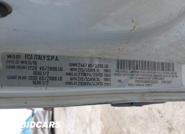 ZFBERFAB1H6E60393 2017 RAM Promaster photo no. 9