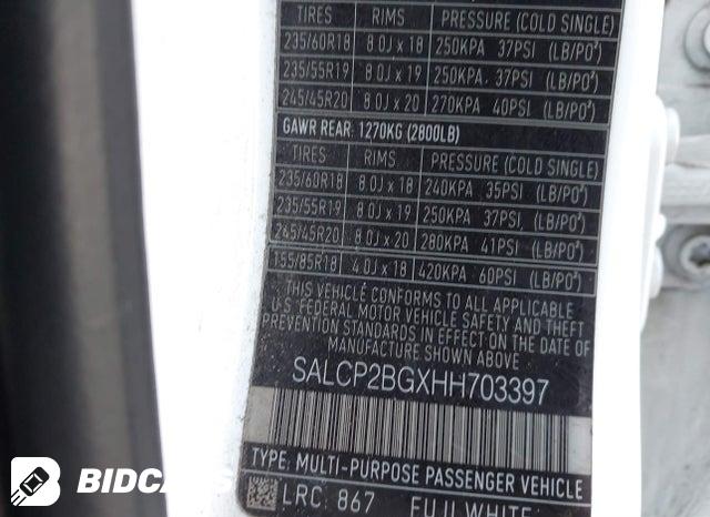 SALCP2BGXHH703397 2017 Land Rover Discovery photo no. 9