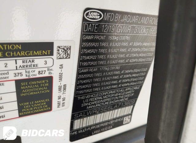 SALWR2SE6LA713609 2020 Land Rover Range Rover photo no. 9