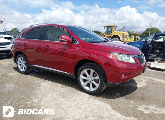 2T2ZK1BA7CC073322 2012 Lexus RX photo no. 1