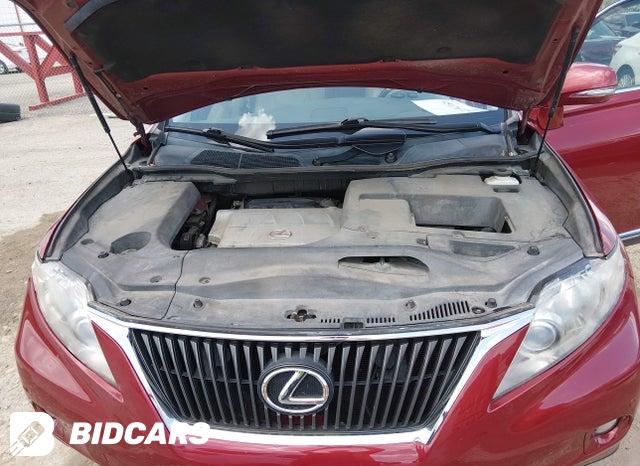 2T2ZK1BA7CC073322 2012 Lexus RX photo no. 10