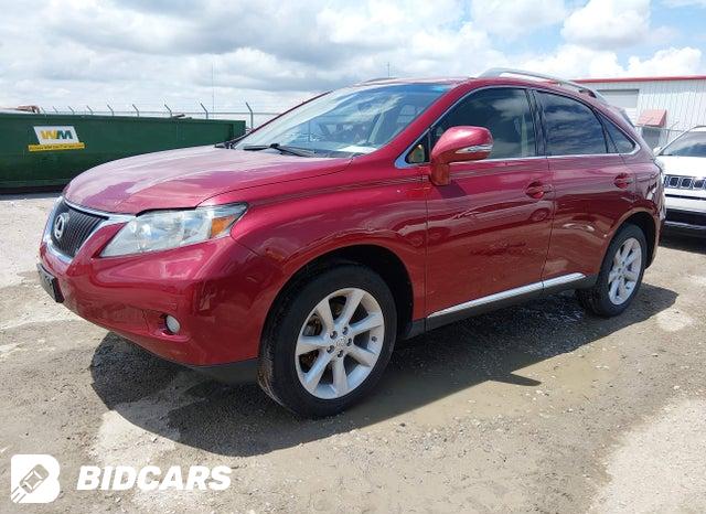 2T2ZK1BA7CC073322 2012 Lexus RX photo no. 2