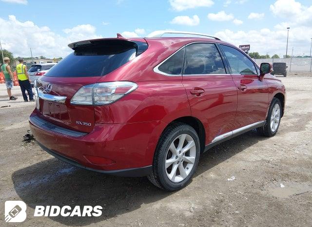 2T2ZK1BA7CC073322 2012 Lexus RX photo no. 4