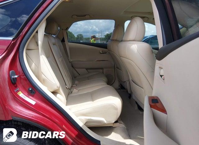 2T2ZK1BA7CC073322 2012 Lexus RX photo no. 8