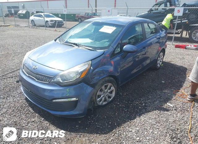 KNADM4A34G6559237 2016 KIA Rio photo no. 2
