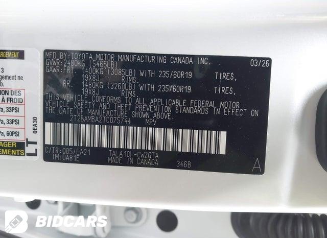 2T2BAMBA2TC075744 2026 Lexus RX photo no. 9