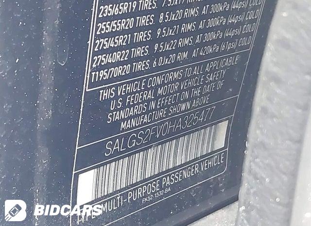 SALGS2FV0HA325477 2017 Land Rover Range Rover photo no. 9