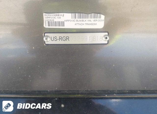 RGR03299B818 2018 Ranger Reata Rp 243c photo no. 9