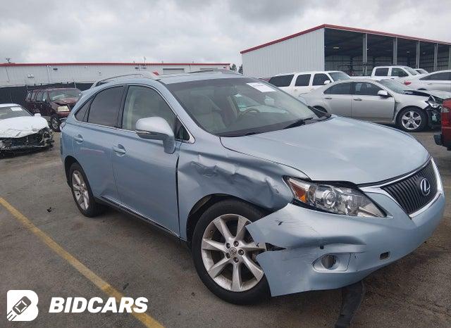 2T2ZK1BA8AC037054 2010 Lexus RX photo no. 1