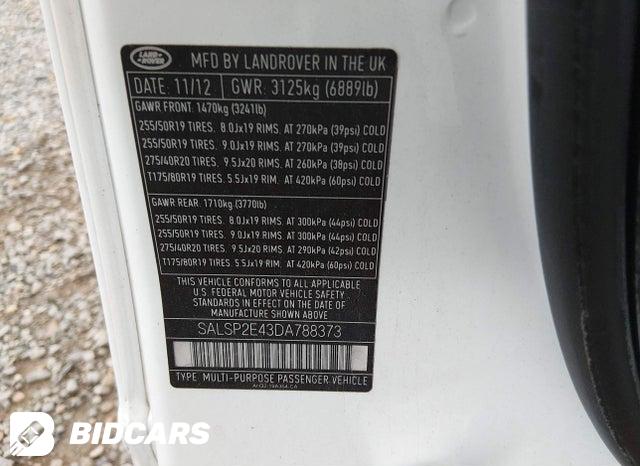 SALSP2E43DA788373 2013 Land Rover Range Rover photo no. 9