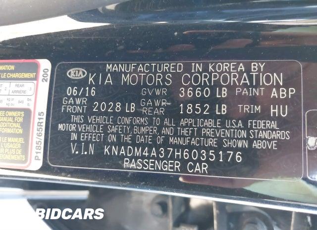 KNADM4A37H6035176 2017 KIA Rio photo no. 9