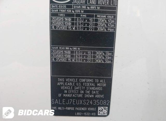 SALEJ7EUXS2435082 2025 Land Rover Defender photo no. 9
