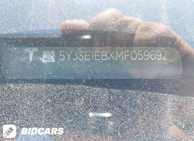 5YJ3E1EBXMF059692 2021 Tesla Model 3 photo no. 9