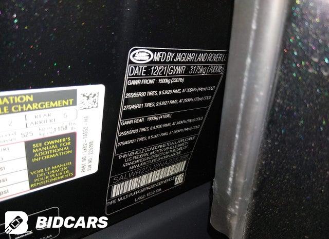 SALWR2SU8NA225398 2022 Land Rover Range Rover photo no. 9