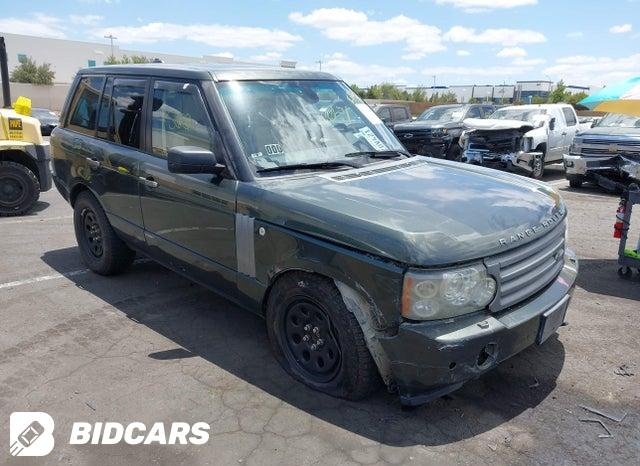 2008 Land Rover Range Rover, Hse