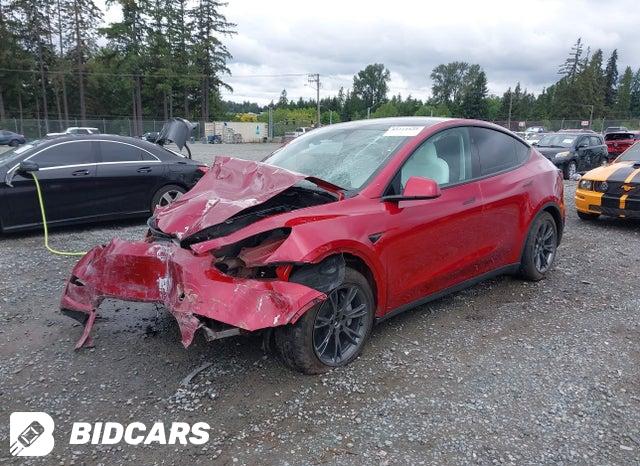 2025 Tesla MODEL Y — VIN 7SAYGDEE0SF280360, şəkil 2