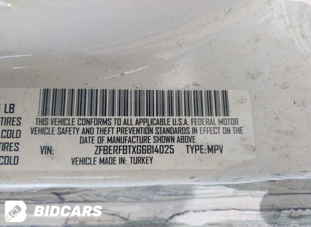 ZFBERFBTXG6B14025 2016 RAM Promaster photo no. 9