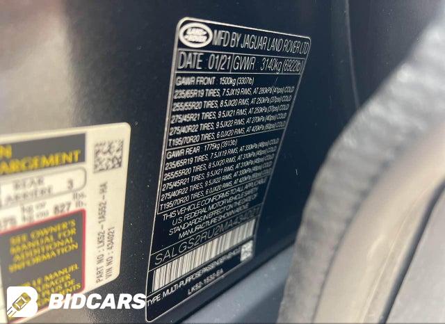 SALGS2RU2MA434021 2021 Land Rover Range Rover photo no. 9
