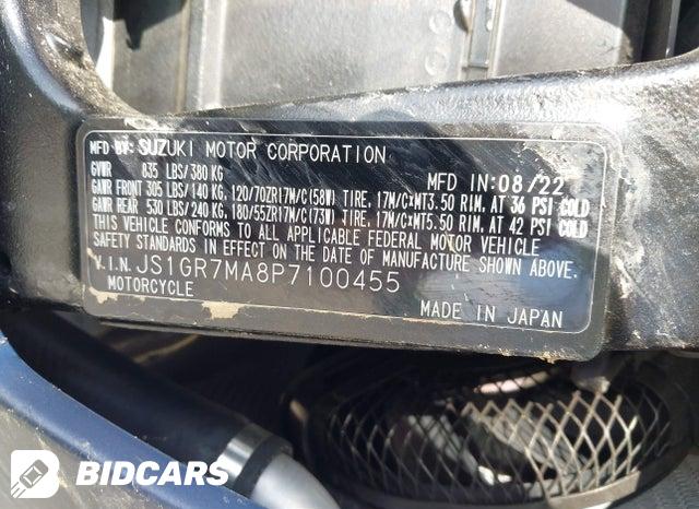 JS1GR7MA8P7100455 2023 Suzuki GSX-R750 photo no. 10